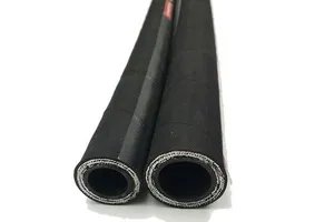 EN856 4SH High Pressure Steel Wire Oil Resistant Composite Hose 0.6-2.0Mpa -40C~+130C 25-300mm I.D. for Hydrocarbon Chemical