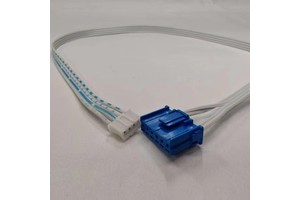 Automotive FFC Flat Cable Harness, Shielded Copper Conductor Wire for Auto Electronics LCD Display GPS Navigation System