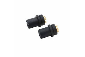 M12 X Code 8 Pin Female Metal Plug Male Shieldable IP67 Screw Cable Connector