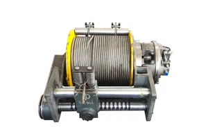 500m Wire Rope Pulling Hydraulic Marine Winch With Spooling Device