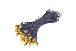 MR30 3PIN 2mm Motor Plug-in Harness Large Current High Temperature Resistant Banana Plug Cable for Electronic Applications
