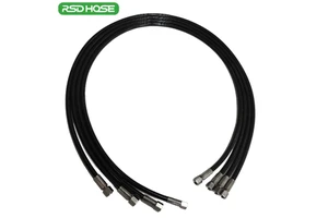 OEM Wear Resistance SAE100 R7 Thermoplastic Synthetic Fiber Braided Hydraulic Oil Pipe Line with Fittings for Equipment
