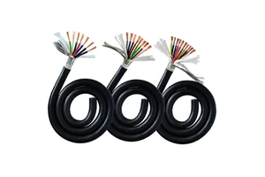 Concrete Mixer Truck Control Cable 2-16 Core TRVVP PUR Shielded Flexible Drag Chain Towline Control Power Cable