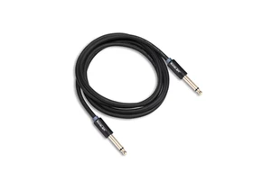 Audio Guitar Cable 6.35mm (1/4") Mono to 6.35TS OFC Copper Flexible Audio Cable Gold-Plated Pin Connector for HIFI Cable
