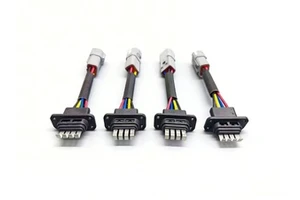 Automotive High-Voltage Copper Electric Water Pump Wiring Harness PVC IP67 Waterproof EV/HEV Thermal Management Cooling System