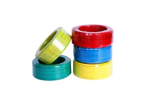 Custom PVC Insulation House Wiring Electrical Cable 0.5mm2 Copper Solid Building Wire Factory Supply