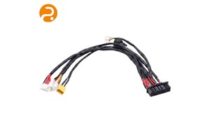 Custom Multi-Interface Industrial Wiring Harness | OFC Conductor PVC Insulated Tape Wrapped Power/Signal Cable Assembly RoHS