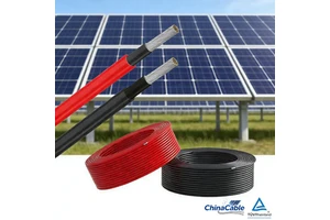 IEC 62930 6mm² Photovoltaic Cable Red Black Tinned Copper Wire for Home Solar Systems DC Wire 1.5mm² 4mm²