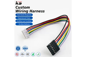 Custom Jst Ph Xh Wire Harness Cable Assembly Electronic Wiring Connector For Industrial Control Board Power Supply System