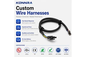 OEM MX3.0 Connector Cable Assembly 3.0mm Pitch Wire Harness For PCB Electronic Equipment