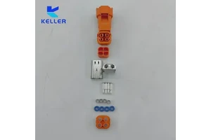 High Voltage Hvil 4 Pins Wiring Harness Assembly Metal Shielded Hvc4p361fs1 Connector for Vehicle