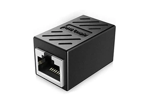 ZoeRax 1000Mbps Female to Female RJ45 Coupler, Cat5e Cat6 Ethernet Cable Extender LAN Adapter Connector