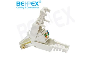CAT5E 8P8C UTP RJ45 Tooless Modular Plug Connector