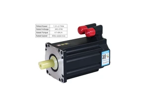 PrimoPal Industrial Motor Servo 4.7~6N.m 2.2 kw 3kw 1.51~3.71KW BLDC Techmation Digital Ac Servo Motor for Robotics