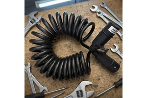 Seven Core Brake System Cable Truck and Trailer 7 Pin Trailer Spiral Cable Truck Electrical Seven Core Trailer Assemble Cable