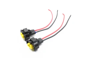 New for H8 Car Halogen Fog Light Bulb Relays Wiring Harness IP67 Waterproof 12V