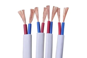 RVVB Cable CE CCC Electric Wire Origin ISO Electrical Building Wire 2 Cores Flat Solid or Stranded Copper Wire Flexible Cable