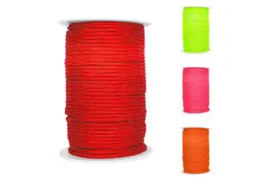 100% Polyester PET Rope 550 Lb Paracord Parachute Cord Multipurpose Parachute Cord For Outdoor Survival Tent