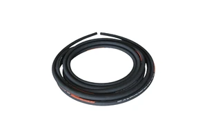 High Pressure Steel Wire Braided Hydraulic Hose - Oil Resistant Textile Reinforced Rubber Hose for Industrial Systems