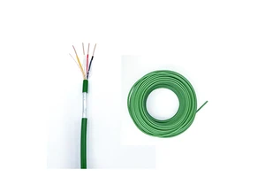Smart Home CAT 3 2X0 8mm 4 Cores Solid Knx OFC Bare Copper Control Cable HX-KNX001 for Reliable Communication