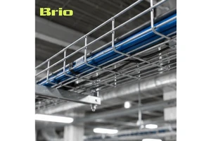 Pre Galvanized Wire Mesh Cable Tray Basket Tray for Server Room Cable Management and Industrial Wiring