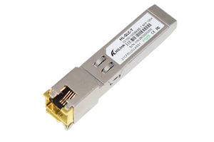 1000BASE-T 10/100/1000BASE-T Copper SFP Transceiver RJ-45 Connector
