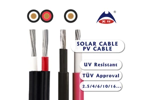 Solar Cable PV Cable Solar Panel Wire Double Insulated Flexible Solar DC Cable TUV Certified
