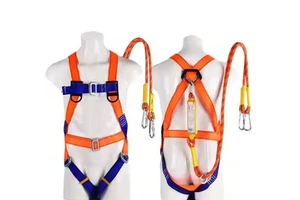Industrial Work Safety Harness for Full Body Protection Fall Prevention Belt Made of Durable Polyester Nylon