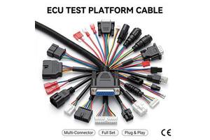 Custom Professional Auto Universal Wiring Harness PVC Insulation Pure Copper Conductor 32 Cores 350mm Length For Home Appliance