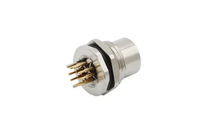 Waterproof IP67 Panel Mount M16 M12 M8 Connector Cable 3 4 5 Pin Male Female Circular Connector IEC61076-2-111 30V-1500V