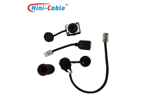 Premium Automotive Cable Assembly Industrial Electrical Wire Harness Copper Conductor PVC Insulated Multi Function Connector