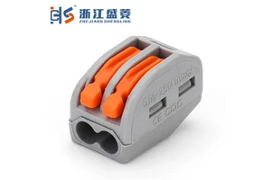 212 For Series Mini 2P 3P 4P 5P Spring Type Screw Connection Lever Nut Industrial Use Electric Wire Connection