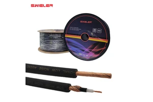 Stereo 6.35mm Electric Guitar Wire 4N Ofc Full Pure Copper Low Noise Flexible 1/4 HIFI Guitar Cable Instrument Bulk 100m Roll