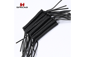 High Elastic TPU Spiral Control Cable 4 Core Coiled Signal Wire for CNC Handwheel Robot Arm Industrial Automation System