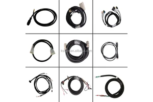 Mechanical Control Cable Assemblies for Electronic JST Plug Cable Harness Rubber Customizable Length for Home Appliance Machine