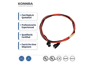 Custom SMR SMP 2.5mm Pitch 2Pin Male Female Adapter Connector Cable Wire Harness For Motorcycle LED Battery RoHS