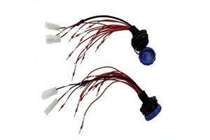 2025 New High-Temperature Safety Connector Cable Harness Assembly PTFE Insulation 150mm Length for Auto Multiple Functions