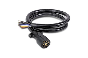 7 Pin Trailer Cable with Blade Plug for RV
