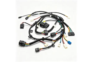 Professional Medical Ultrasound Wire Harness Assembly Custom Shielded Coaxial Cable Harness for Healthcare Equipment