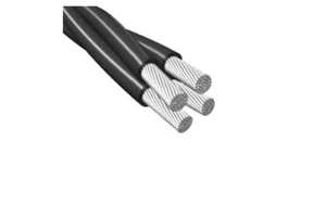 Overhead Pre-assembled Twisted Aluminum Cable 4x16 Mm2