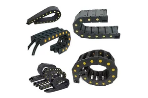 ANDUUK Highly Flexible High Speed Drag Chain Plastic Cable Carrier Electric Cable Drag Chain for Cnc Machine Protection