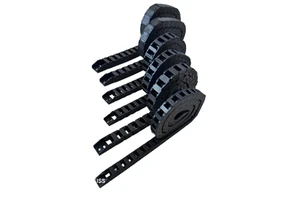 Openable Enclosed Durable High Flexible Nylon Bridge Type 10*10 Towing Drag Plastic Chain CNC Router