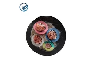 Tianhongxiang 16mm 4 Core 50 Sq.mm. Solid Rubber Waterproof Flexible Copper Conductor Insulation Rubber Cable 450/750V IEC60502