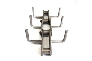 Thick Heavy Industrial Flat Steel Drag Long Chain with Dacromet Coating Custom Nonstandard 3-Year Warranty