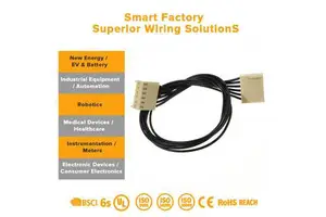 Humanoid Robot and Resistant Robot Copper Conductor Wire Harness with Edge Gateway for Industrial Automation System