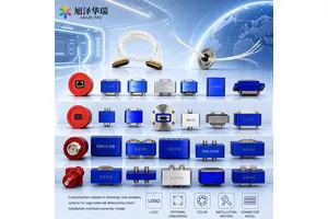 Asaze Rae RJ45 Ethernet Cable Sealed Onto KF25 Flange Vacuum Feedthroughs Hermetic FeedthroughsFeedthrough Components