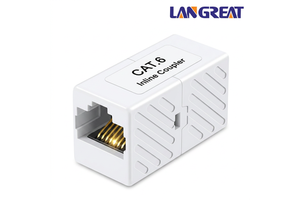 Wholesale Cat6 RJ45 Inline Coupler Female To Female 8P8C Lossless Cable Extender Plug Play Cat5e Cat6A CE RoHS OEM