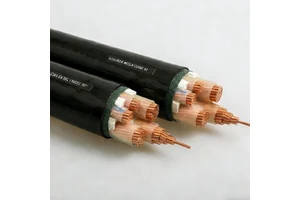 Building Wire Copper Electric Cable 0.6 1kV PVC Insulation Waterproof IP65 Armored Type For Construction Work Project