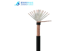 Shielded Cable RVVP H05V2V2-F H05VV-FP H05VVC4V5-K 4 5 6 10 12 16 20Core 0.3/0.5/0.75/1.5Sqmm Control Electrical Cable