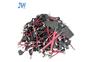 Inline Fuse Holder Wiring Harness 18AWG Red Pure Copper Conductor Silicone Jacket for Automotive Power Protection Circuit Safety